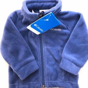 Columbia fleece zip up jacket